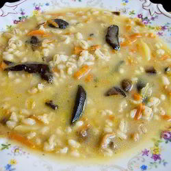 Рецепт Перловки с сушеными грибами