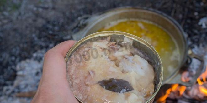 Рецепт полевой каши на костре