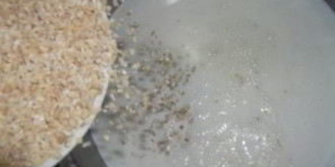 Рецепт пшеничной каши на молоке