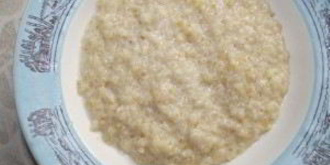 Рецепт пшеничной каши на молоке