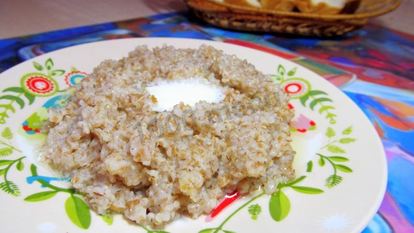 Рецепт Пшеничной каши на воде