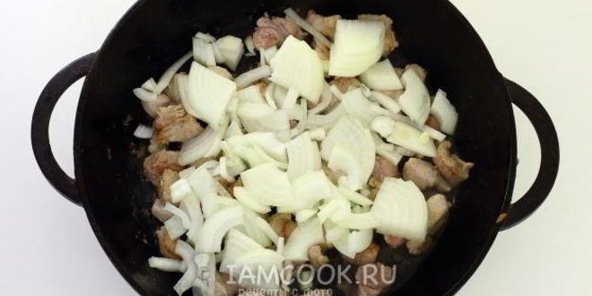 Рецепт пшеничной каши с мясом