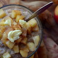 Рецепт Пшеничной каши с томлеными яблоками