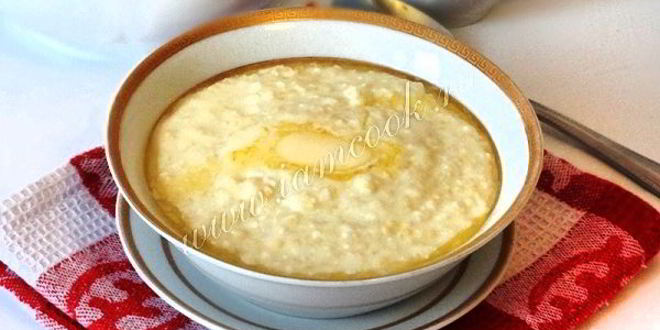 Рецепт пшенной каши с творогом