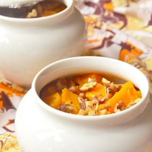 Рецепт Пшенной каши с тыквой в духовке