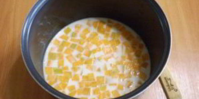 Рецепт пшенной каши с тыквой в мультиварке