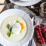 Рецепт Пшенной каши с яйцом пашот