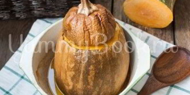 Рецепт пшенной каши в тыкве