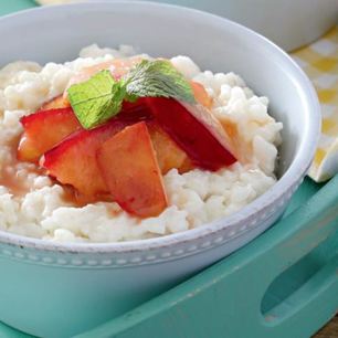 Рецепт Рисовой каши с фруктами