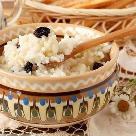 Рецепт Рисовой каши с изюмом