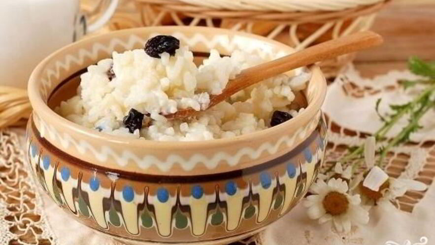Рецепт рисовой каши с изюмом