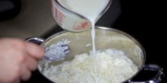 Рецепт рисовой каши с изюмом