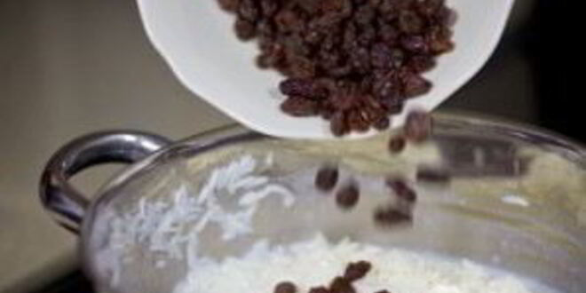 Рецепт рисовой каши с изюмом