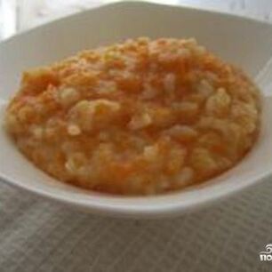 Рецепт Рисовой каши с тыквой
