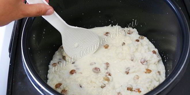 Рецепт рисовой каши в мультиварке