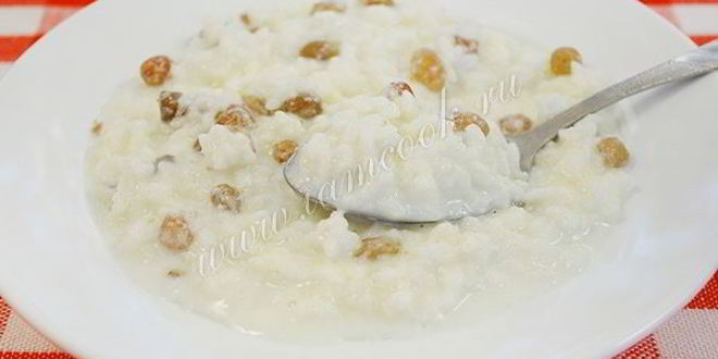 Рецепт рисовой каши в мультиварке