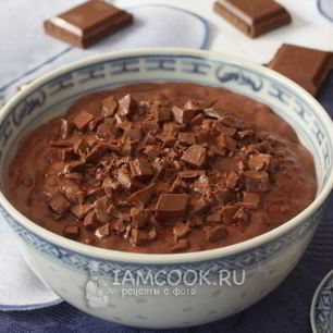 Рецепт Шоколадной рисовой каши