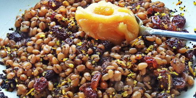 Рецепт рождественской кутьи из пшеницы