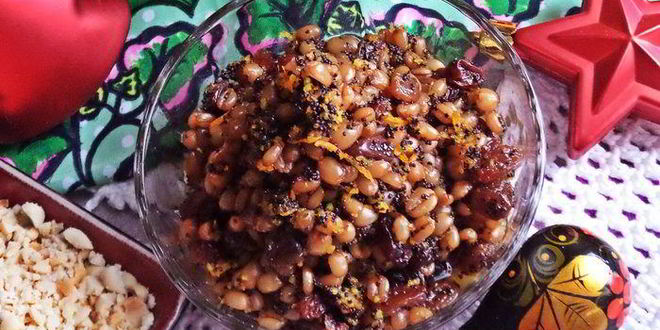 Рецепт рождественской кутьи из пшеницы