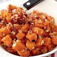 Рецепт Тыквенной каши с беконом