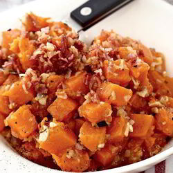 Рецепт Тыквенной каши с беконом