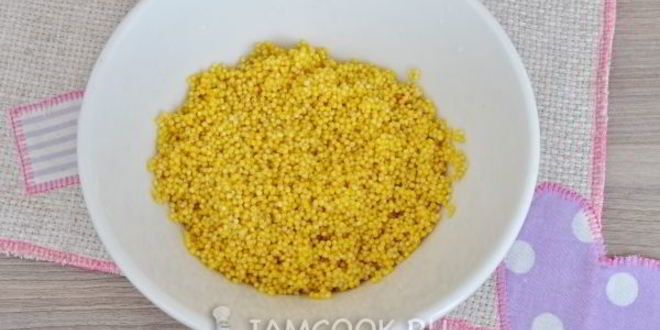 Рецепт тыквенной каши с пшеном