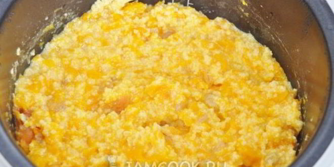 Рецепт тыквенной каши с пшеном