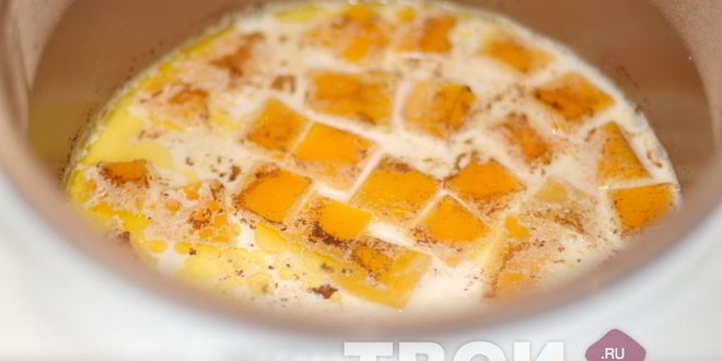 Рецепт тыквенной каши в мультиварке