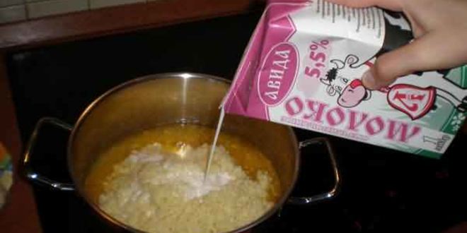 Рецепт тыквенной каши