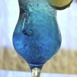 Рецепт Алкогольного напитка голубого цвета