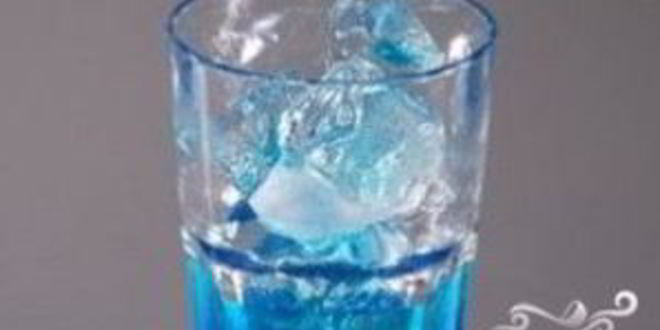 Рецепт алкогольного напитка голубого цвета