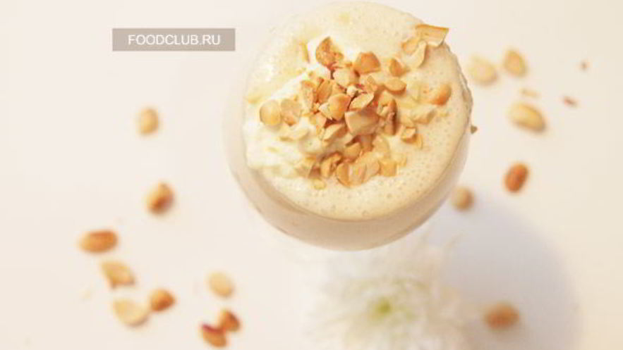 Рецепт бананова-арахисового коктейль