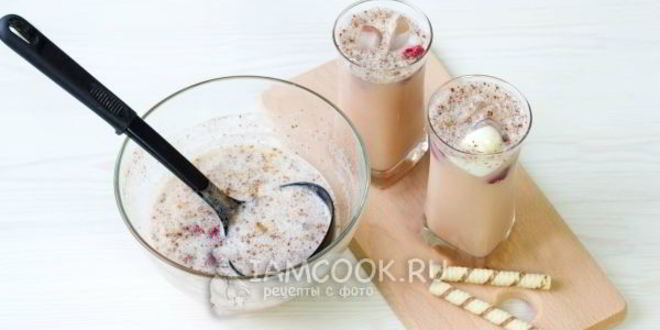 Рецепт безалкогольного коктейля снежок