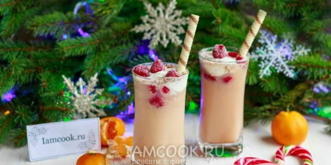 Рецепт безалкогольного коктейля снежок