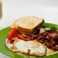 Рецепт Английского завтрака и чай с молоком