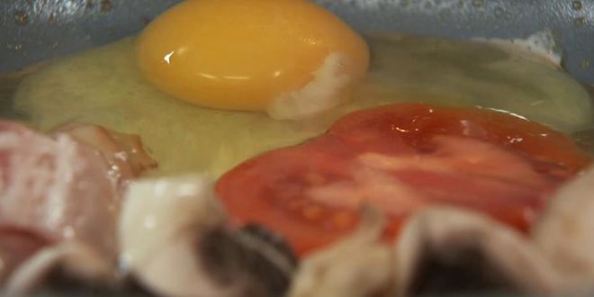 Рецепт английского завтрака и чай с молоком