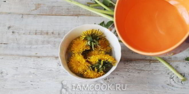 Рецепт чая из одуванчиков
