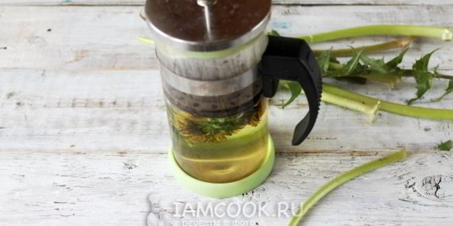 Рецепт чая из одуванчиков