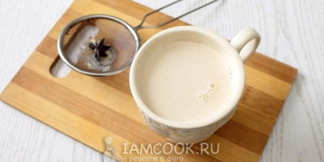 Рецепт чая масала