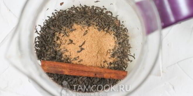 Рецепт чая с имбирем и корицей