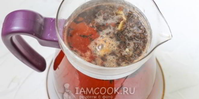Рецепт чая с имбирем и корицей