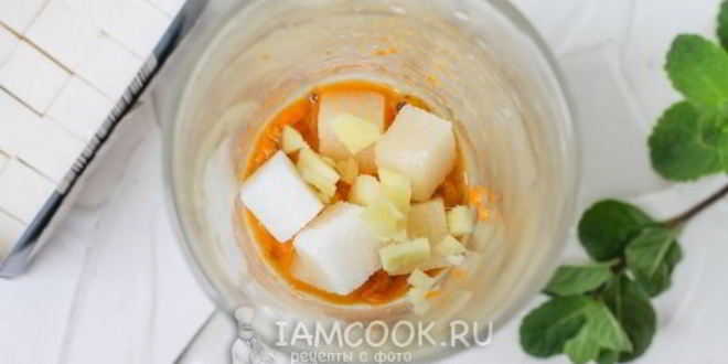 Рецепт чая с облепихой и имбирем