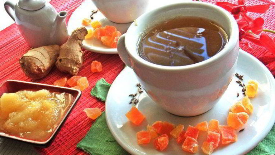 Рецепт чая с тмином и имбирем