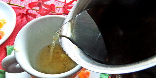 Рецепт чая с тмином и имбирем