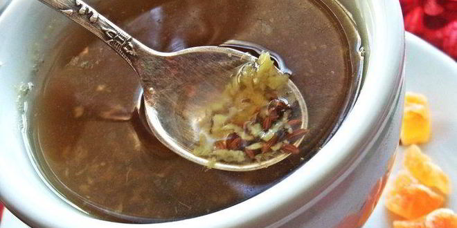 Рецепт чая с тмином и имбирем