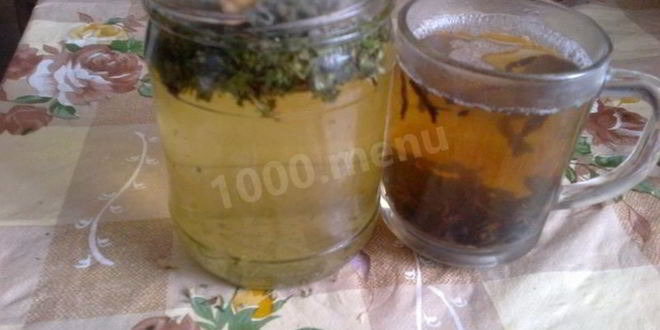 Рецепт чая с травами