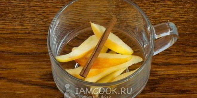 Рецепт чая с яблоками