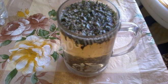 Рецепт черного чая с мятой