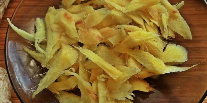 Рецепт имбирно-гранатового чай