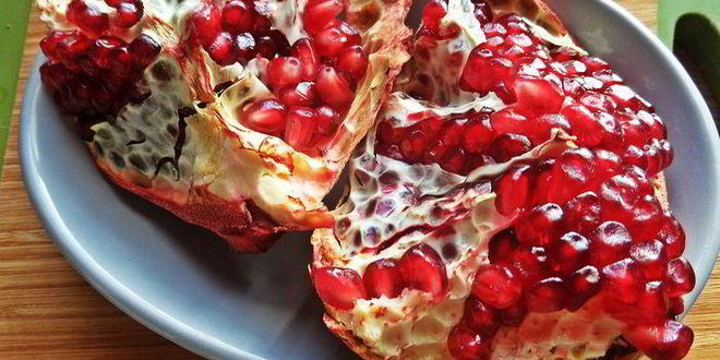 Рецепт имбирно-гранатового чай